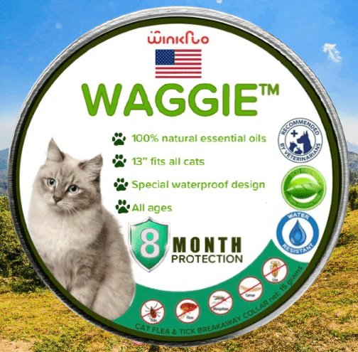 Waggie™ - Natural Anti-Flea, Tick, & Mosquito Collar (Safest 8+ Months Protection) 2 Waggie™ - Natural Anti-Flea, Tick, & Mosquito Collar (Safest 8+ Months Protection)