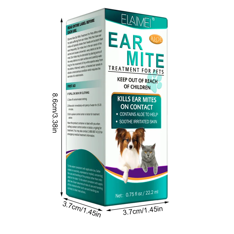 WagMites™️ - Natural Ear Cleaner & Mite Treatment (For Sensitive Pets) 8 WagMites™️ - Natural Ear Cleaner & Mite Treatment (For Sensitive Pets) - Image 8
