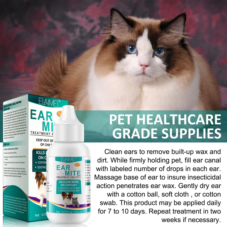 WagMites™️ - Natural Ear Cleaner & Mite Treatment (For Sensitive Pets) 7 WagMites™️ - Natural Ear Cleaner & Mite Treatment (For Sensitive Pets) - Image 7