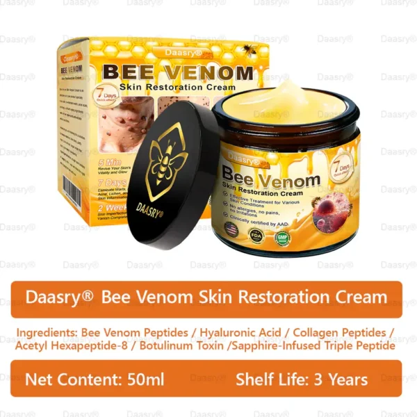 Daasry® "Dermal Gold" Botox Bee Venom Skin Restoration Cream
