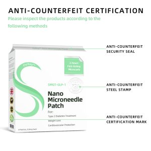 Oyikey SMGT-GLP-1 Nano Microneedle Patch (Painless, long-lasting, addressing diabetes, obesity, and cardiovascular diseases)