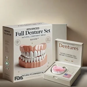 BQYOOM™-🦷Advanced Customized Full Denture Set